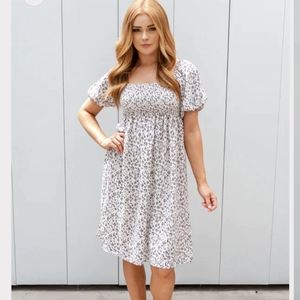 Mikarose Kimberly Floral Dress XXL